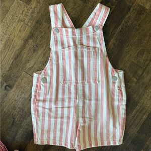 Zara Striped Kids Overalls
